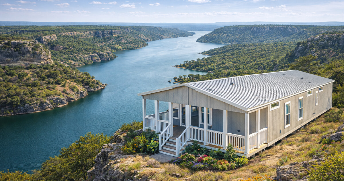 Spring Savings in Homes near Possum Kingdom Lake Graham, Texas Trailer Home Sales